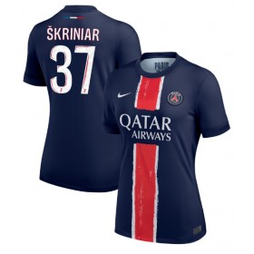 Paris Saint-Germain Milan Skriniar #37 Hemmakläder Dam 2024-25 Kortärmad